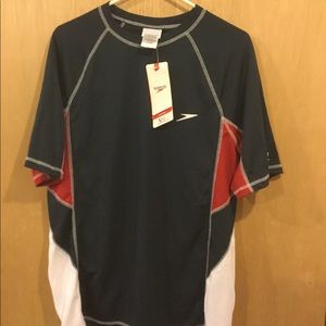 Speedo Swim Shirt Tee / Rash Guard